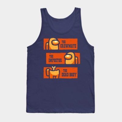 Among Us Western Tank Top Official Cow Anime Merch
