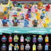 16 Figure Doll Including Weapons Base Game Star Space Alien Peluche Building Blocks Classic Model Bricks 1 - Among Us Merch