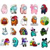 50pcs Hot Amoung Us Game Stickers For Laptop Notebook Skateboard Computer Luggage Decal Graffiti Amongus Sticker 2 - Among Us Merch