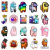 50pcs Hot Amoung Us Game Stickers For Laptop Notebook Skateboard Computer Luggage Decal Graffiti Amongus Sticker 4 - Among Us Merch