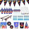 Among Game Us Theme Birthday Party Decorations Kids Gift Bag Paper Cups Plates Napkins Baby Shower 3 - Among Us Merch