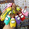 Anime Game Among Us Keychain Accessories Space Crewmates Imposter Car Keychains Bag Pendant Key Chain Model 5 - Among Us Merch