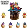 Cartoon Among Game Us Cake Decoration Cupcake Toppers Birthday Decoration Game Kids Boys Party Supplies Baby - Among Us Merch