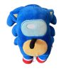 New Sonic the Hedgehog Plush Toy Anime Animation Cute Sonic Among Us Plush Doll Action Figure 4 - Among Us Merch