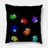 Among Us Throw Pillow Official Cow Anime Merch