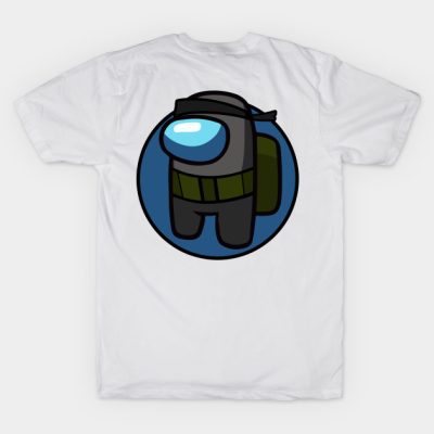 Among Us And Metal Gear Crossover T-Shirt Official Cow Anime Merch