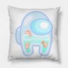 Fish Skin Throw Pillow Official Cow Anime Merch