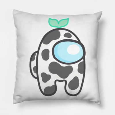 Cow Skin Throw Pillow Official Cow Anime Merch