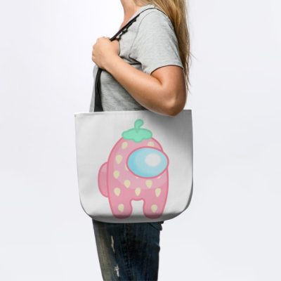 Strawberry Skin Tote Official Cow Anime Merch