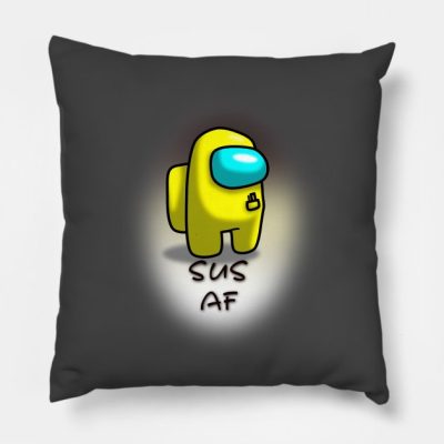 Engineer Sus Af Throw Pillow Official Cow Anime Merch