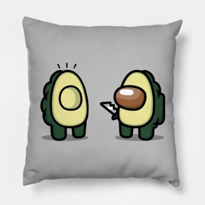 Avocado Impostor Throw Pillow Official Cow Anime Merch