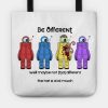 Be Different Tote Official Cow Anime Merch