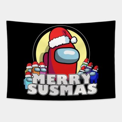 Merry Susmas Tapestry Official Cow Anime Merch