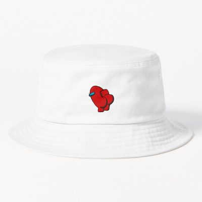 Among Us Character With A Butt Bucket Hat Official Cow Anime Merch