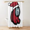 Among Us Christmas Shower Curtain Official Cow Anime Merch