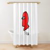 Among Us Chad Shower Curtain Official Cow Anime Merch