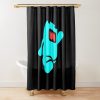 Among Us Shower Curtain Official Cow Anime Merch