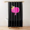 Pink And Banana Crewmate Shower Curtain Official Cow Anime Merch