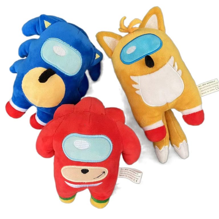 Among Us New Sonic the Hedgehog Plush - Among Us Merch